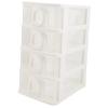 Angoily Desktop Storage Organizer Makeup Case Organization Makeup Caddy Cart Para Cosmetic Organizer Plastic view 1