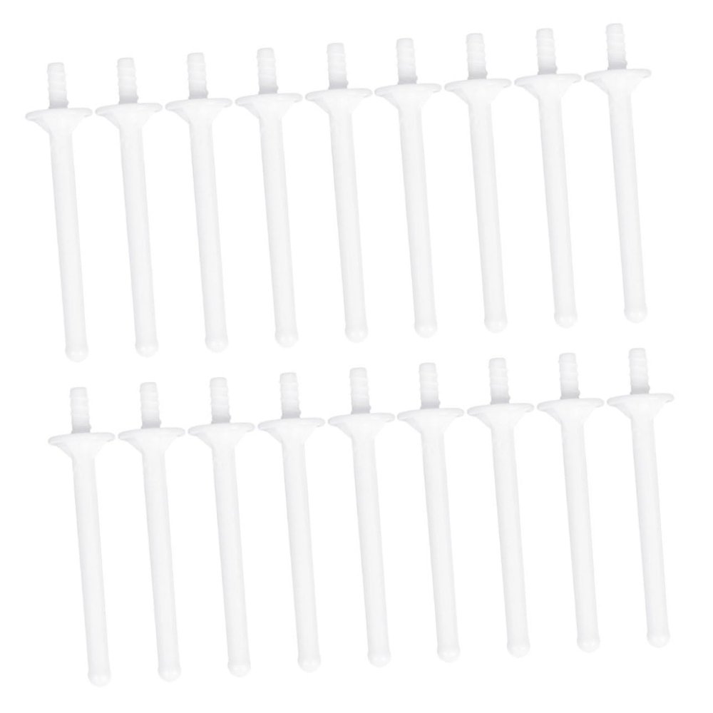 FOMIYES 60pcs Nose Wax Applicators Hair Removal Wax Sticks Nostril Cleaning Tool Lightweight Easy to Carry