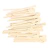 VICASKY 200pcs Hair Removal Wax Applicator Stick Disposable Wooden Spatulas Hair Remover No Odor view 1