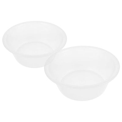 Baluue 2pcs Foot Soaking Tub Large Foot Wash Basin Portable Spa Massager Dish Washing Bath