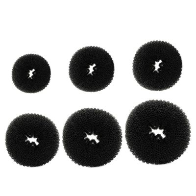 Beaupretty 6pcs Donut Bun Makers for Women Hair Accessories Girls Bun Maker Beautiful Hair Disk for Women