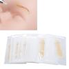 20PCS Light Skin Color Transfer Eyebrow Skin Sticker, Practice Makeup Eyebrow Stencil Stickers for Beauty Salon, Suitable for Real and Practice Heads view 1