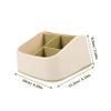 Alipis Household Desk Organizer Multi-function Makeup Holder for Office Bedroom and Bathroom Creative Storage for Items Space-saving Design view 2