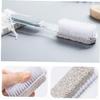 Ipetboom 2pcs Ergonomic Foot Care Kit Pumice Stone Foot Brush Callous Remover Exfoliating Scrubber view 4