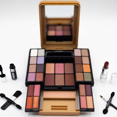 KC Republic All in One BR 30 Makeup Color Kit with 30 Eye Shadows, 3 Blushers, 1 Lipgloss, 1 Mascara, 1 Eye Pencil, 2 Pressed Powder - Create Stunning Looks with Ease