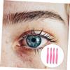 Beaupretty 12pcs Ergonomic Eyebrow Tweezer Comb Eyebrow Makeup Tool Clips for Home Travel view 2