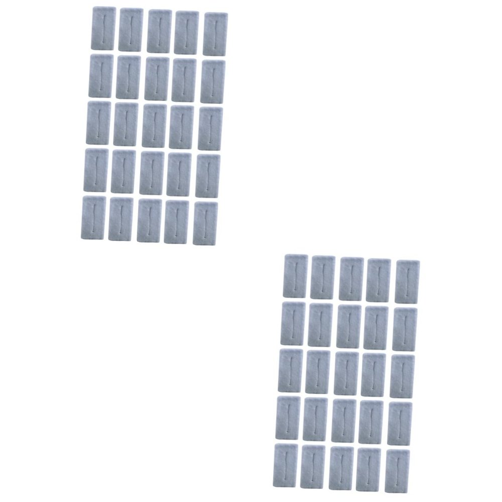 Beaupretty 50pcs Thermal Insulation Cotton Pads for Hair Perms Heat-Resistant Hairdressing Accessories Salon Supplies for Safe Styling and Damage Prevention