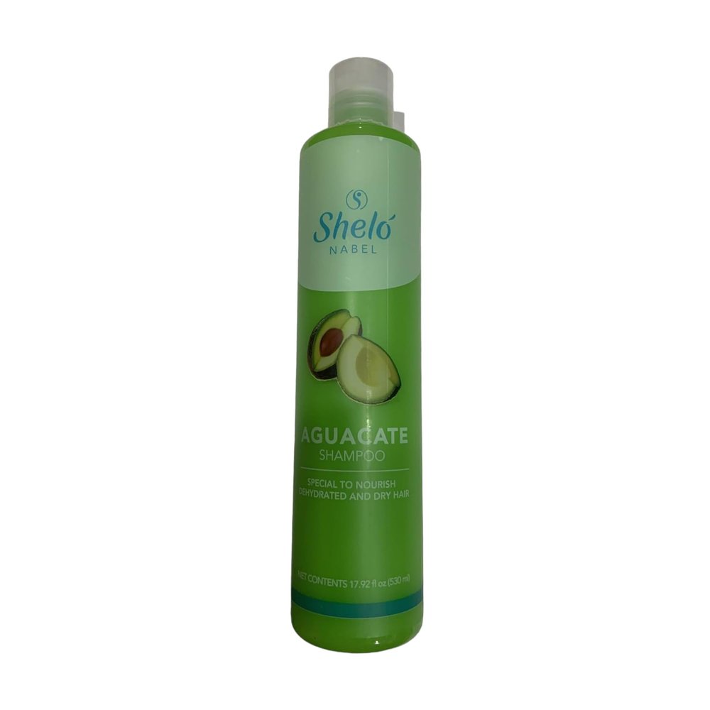 Shel NABEL Aguacate Shampoo, 17.92 fl oz, Nourishing for Dry Hair, Avocado Extract