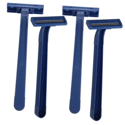 SOESFOUFU 24pcs Sturdy Manual Shaver for Women Men Disposable Razor for Hair Removal Trimming