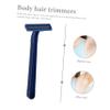 SOESFOUFU 24pcs Sturdy Manual Shaver for Women Men Disposable Razor for Hair Removal Trimming view 4