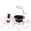 VINTORKY Shaving Brush Holder Bowl Rack Elegant Soap Bowl Stand for Razor Brush and Stable Random Color view 3
