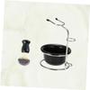 VINTORKY Shaving Brush Holder Bowl Rack Elegant Soap Bowl Stand for Razor Brush and Stable Random Color view 4