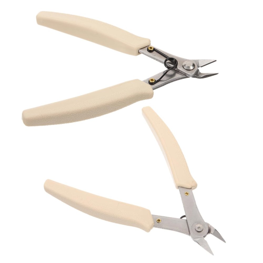 CTIRCHIU 2pcs Rhinestone Picker Nippers Nail Art Decorations Picker Rhinestone Removal Tool Nail Tools for Art Jewelry Removal Pliers Strong Cutting