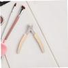 CTIRCHIU 2pcs Rhinestone Picker Nippers Nail Art Decorations Picker Rhinestone Removal Tool Nail Tools for Art Jewelry Removal Pliers Strong Cutting view 4