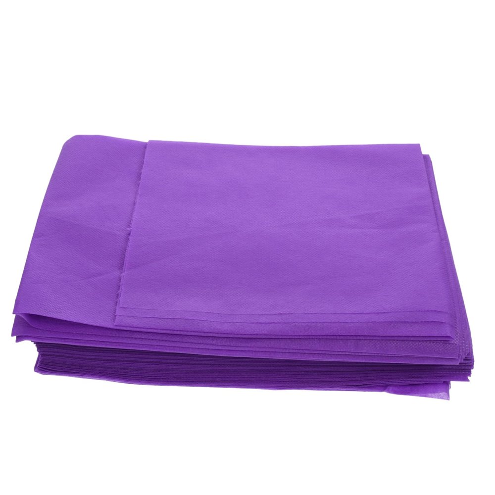SOESFOUFU 10pcs Disposable Non-Woven Fabric Bed Covers for Massage Tables Breathable Oilproof Sheet Set for Beauty Salons and Travel
