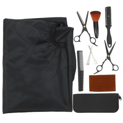 VICASKY 1Set Professional Hair Cutting Shears Hairdressing Kit with Thinning Scissors Combs and Barber Cape for Versatile Styling and Trimming