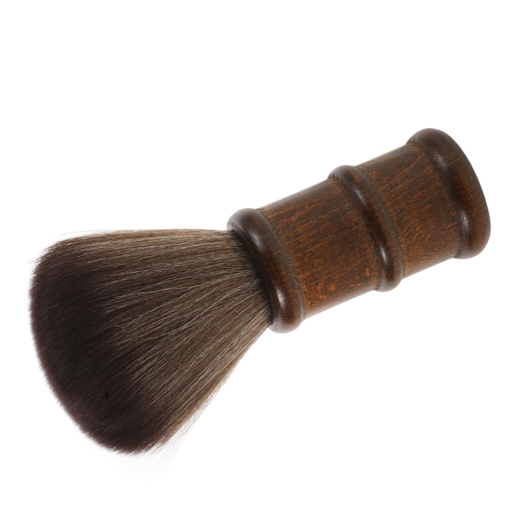 HAPINARY Hairdressing Neck Duster Brush for Salon Use Soft Bristle Barber Brush for Removing Hair Clippings Portable and Versatile Hair Cleaning Tool for Professional and Home Use