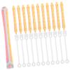 WOONEKY 12pcs Flexible Plastic Perm Rods for Women Foam Hair Rollers for Long Short Hair Easy Styling Perm Rods view 1