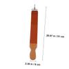 SAFIGLE Leather Sharpening Cloth for Razor Men Straight Razor Strop Double-sided Hanging Buckle Woodworking Tool Sharpening Belt view 2
