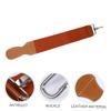 SAFIGLE Leather Sharpening Cloth for Razor Men Straight Razor Strop Double-sided Hanging Buckle Woodworking Tool Sharpening Belt view 4