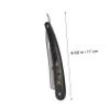 CALLARON Manual Beard Razor for Men Old Fashioned Straight Shaving Tool for Safe and Comfortable Grooming for Barbers and Home Use Compact and Durable Design view 2