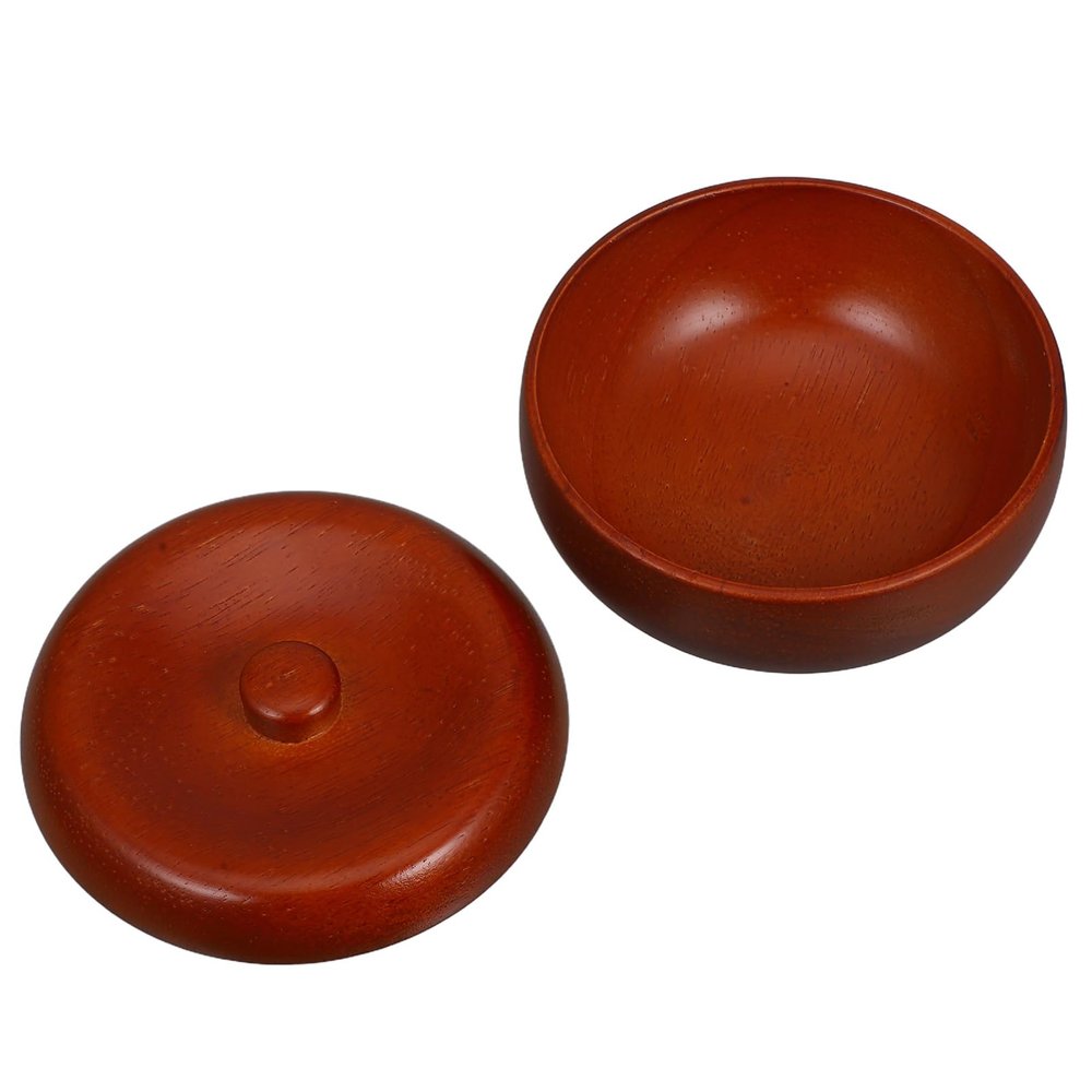 Cabilock Wooden Shaving Soap Bowl Cover for Men Accessories for Effortless Lathering Elegant Grooming Tool Smooth Shave