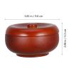 Cabilock Wooden Shaving Soap Bowl Cover for Men Accessories for Effortless Lathering Elegant Grooming Tool Smooth Shave view 2