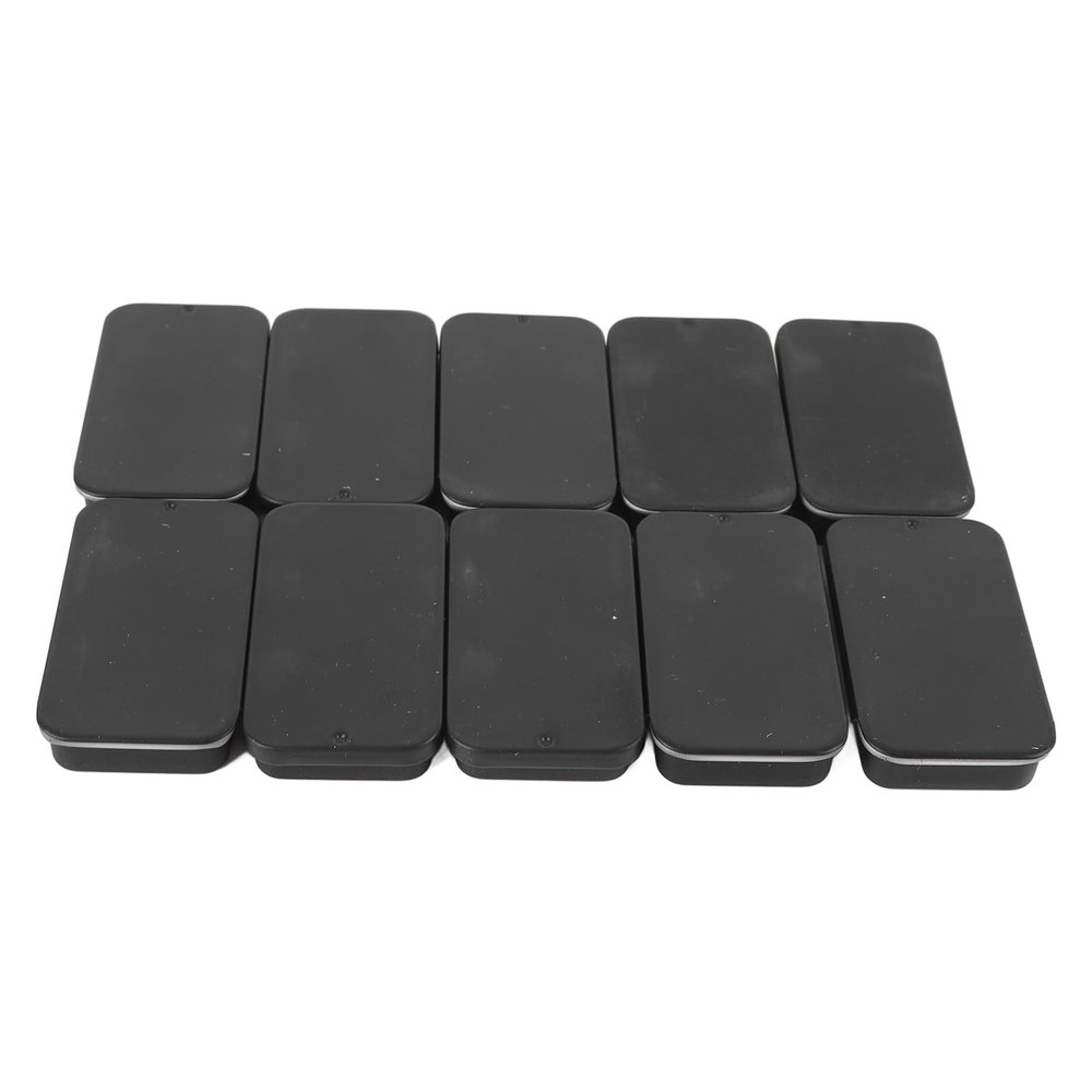 Aoaoy Rasestangular Box on the Top, Portable Metal Container Box for Lip Balm Sweet Sweet Coasting Facilities with Superiors, Ideal for Travel, Stylish Memory and Organization