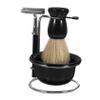 CALLARON Manual Shaving Set for Men Includes Shaving Brush Bowl and Stand for Grooming and Beard Care Comfortable Experience Friends and Family view 1