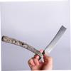VICASKY Manual Shaver Razor Single Blade Beard Shaver Hair Cutting Tool Face for Men Random Style view 3