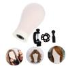 Beaupretty Mannequin Head Stand for Wig Display Braiding Practice Hair Styling Cosmetology Home Salon Use view 4