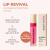 Beauty For Real Lip Revival Hi-Shine Hydrating Lip Oil, Raspberry Beret (Transparent Pink) - Lightweight - Non-Sticky, Shiny Finish - Paraben Free, Cruelty Free, Vegan view 2