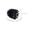 PACKOVE 6pcs Brush Attachment for Drill Replacement Brush Heads Plastic Toilet Bowl Cleaner Easy Cleaning Tool for Home view 2