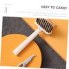 Beaupretty 2pcs Ergonomic Hair Brush Cleaner Comb Hair Remover Clean Comb Brush Cleaning Gadget view 3