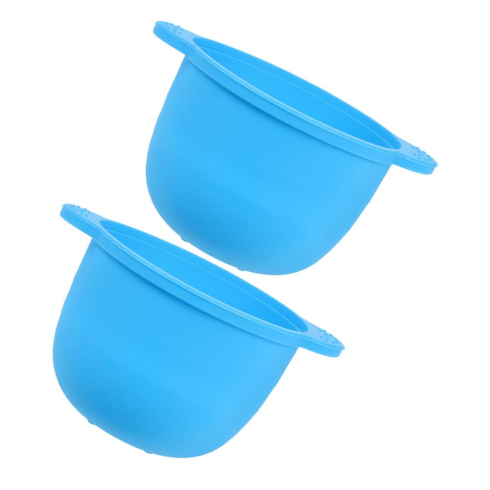 HAPINARY Foldable Beauty Hair Removal Wax Warmer Liner Silicone Bowl for Wax Pot 300ml Universal Face Body Waxing Supplies