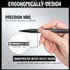 2 Pcs Microblading Eyebrow Pencil for Women, Waterproof Brow Pencil, with Eyebrow Brush, 2-in-1 Dual-Ended Eyebrow Pen for Natural Hair-Like Brows (Light Brown 2Pcs) view 4