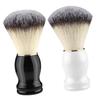 CALLARON 2pcs Soft Bristle Shaving Brush for Men Mustache Hair Salon Grooming Accessories Compact Foam Brush for Smooth Shaving Experience Travel-friendly Barber Tool view 1