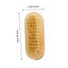 Healvian 2pcs Nail Dual-sided Brush Wood Manicure Tool Safe Detailing Brush for Nail Tech Random Color view 2