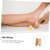 Healvian 2pcs Nail Dual-sided Brush Wood Manicure Tool Safe Detailing Brush for Nail Tech Random Color view 4