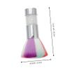 Beaupretty Nail Dust Remover Brush Makeup Blush Brush for Nails Manicure Dusting Tool view 3