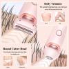 Women's Electric Shaver,3 in 1 Wet & Dry Waterproof Electric Razors for Women,Rechargeable Women's Body Shaver Bikini Trimmer,for Leg Arm Underarm Bikini Area (Pink) view 3