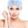 Beaupretty 3pcs Fast Drying Hair Towel Wrap Super Absorbent Microfiber Hair Wraps for Quick Drying for Gym Travel and Home Use Camel view 3