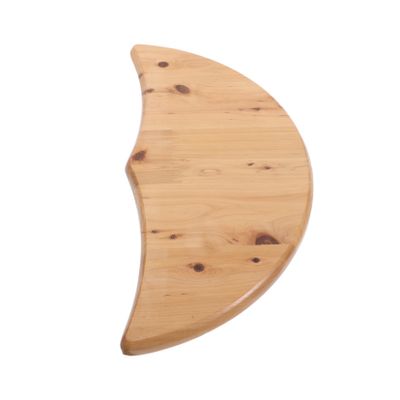 DEARMAMY Wooden Foot Bath Lid Cover Half Insulated Replacement for Foot Soaking Basin Elegant Design to Prevent Spills