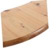 DEARMAMY Wooden Foot Bath Lid Cover Half Insulated Replacement for Foot Soaking Basin Elegant Design to Prevent Spills view 3