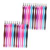 Beaupretty 1set Dead Skin Forks Cuticle Remover Tool for Manicure and Pedicure and Includes Red Black Essential Nail Art Accessories for Women view 1