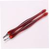 Beaupretty 1set Dead Skin Forks Cuticle Remover Tool for Manicure and Pedicure and Includes Red Black Essential Nail Art Accessories for Women view 2
