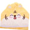 DEARMAMY Cartoon Tiger Coral Fleece Hair Drying Hat for Women Super Absorbent Quick Drying Cap Bath Head Wrap Towel for Wet Hair view 3