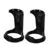 DEARMAMY 2pcs Men Shaving Brush and Holder Stand Compact and Portable Beard Grooming Tool Organizer Plastic Shave Brush Rack for Easy Storage and Cleaning view 1