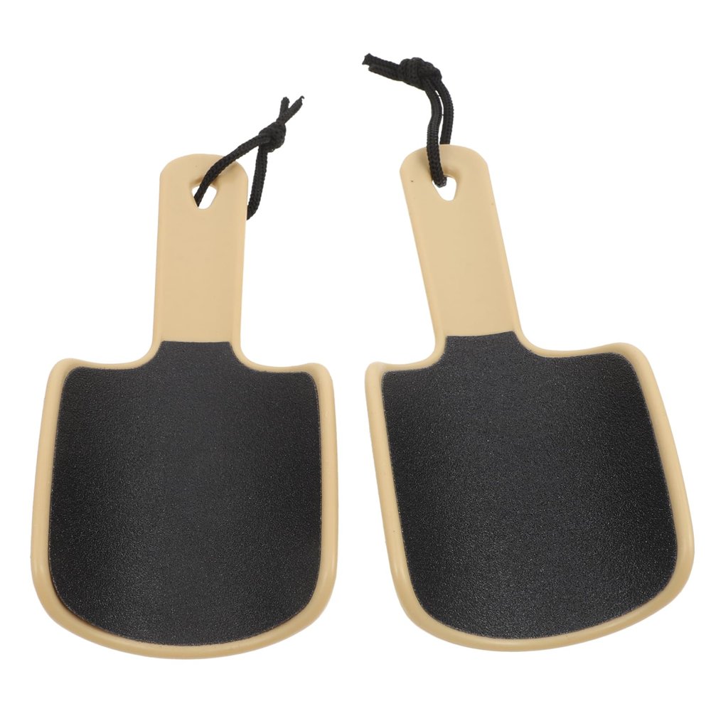 Beaupretty 2pcs Double-Sided Foot Exfoliating Files Shaped Pedicure Rasp Tool for Smooth Feet for Removal and Dead Skin Care Lightweight and Portable Practical Care