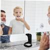 DEARMAMY 2pcs Beard Grooming Kit Shaving Brush Holder Stand Barbershop Accessory Men's Grooming Tool Plastic Holder view 4